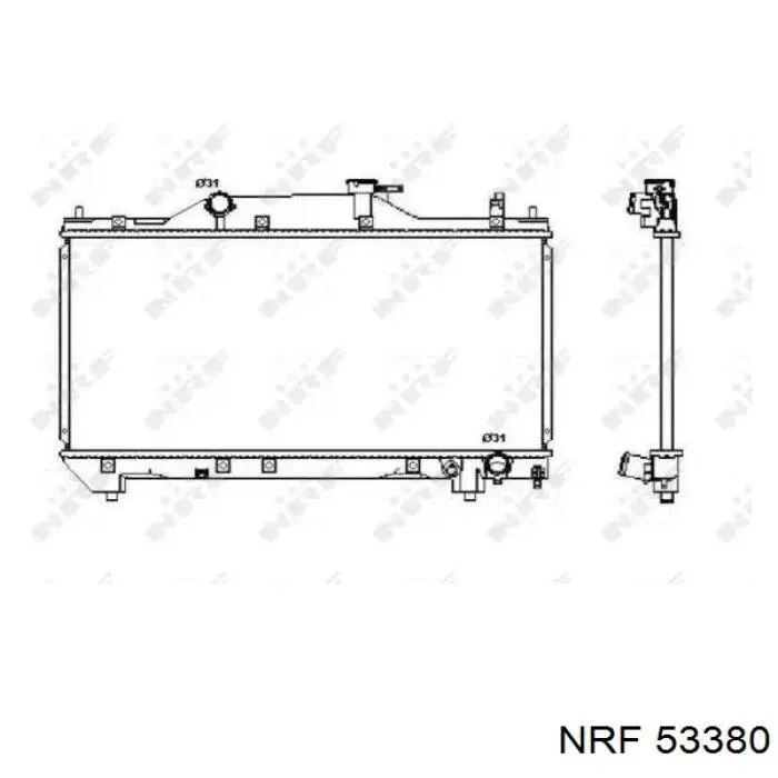 Радіатор 64640 Nissens