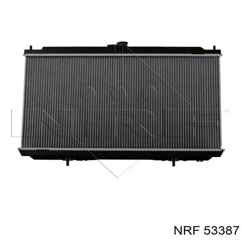 53387 NRF радіатор охолодження двигуна