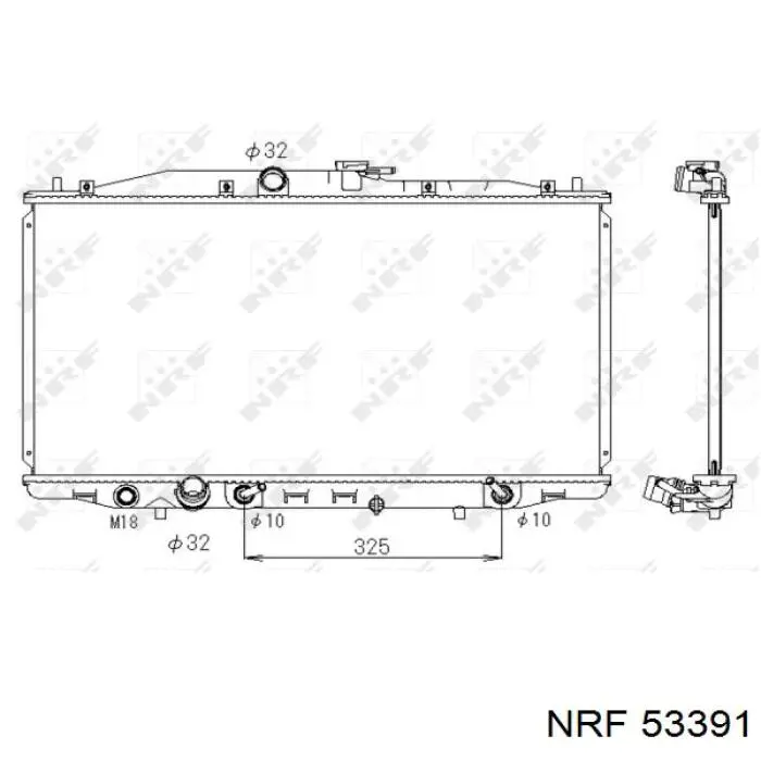 Радіатор R12207 Sato Tech