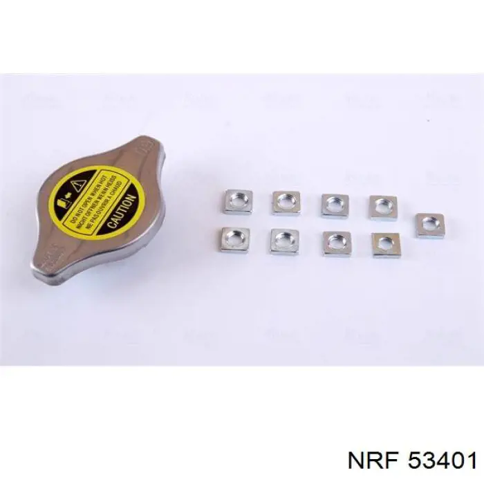 53401 NRF радіатор охолодження двигуна