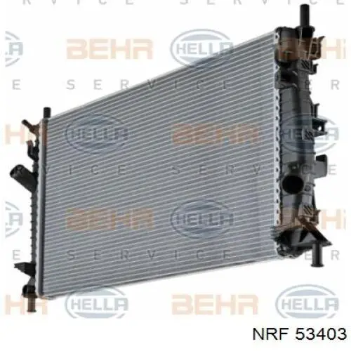 Купити 53403 NRF Радіатор двигуна