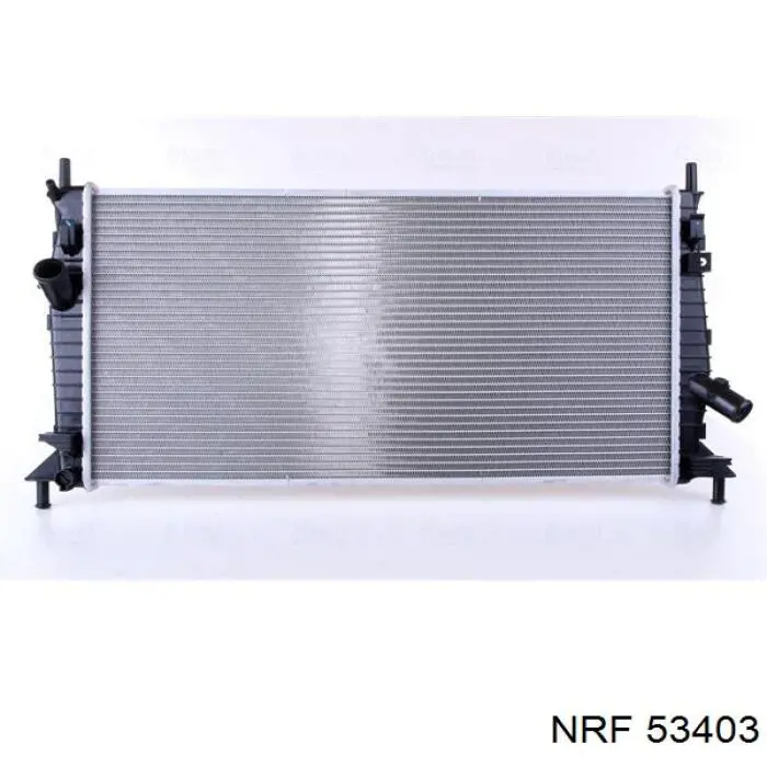 53403 NRF радіатор охолодження двигуна