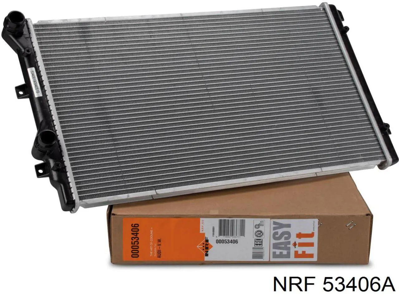 Купити 53406A NRF Радіатор двигуна