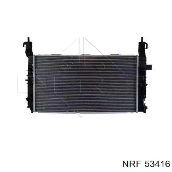 53416 NRF Радіатор охолодження двигуна