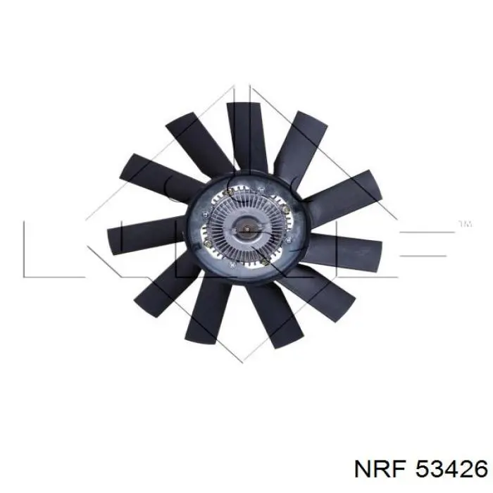 Радіатор 53426 NRF