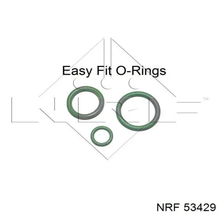 Купити 53429 NRF Радіатор двигуна