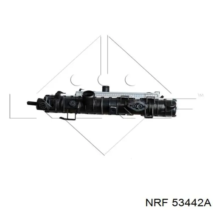 53442A NRF Радіатор охолодження двигуна