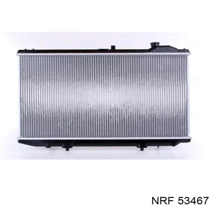 53467 NRF радіатор охолодження двигуна