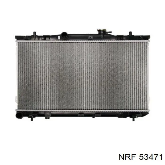 53471 NRF Радіатор охолодження двигуна