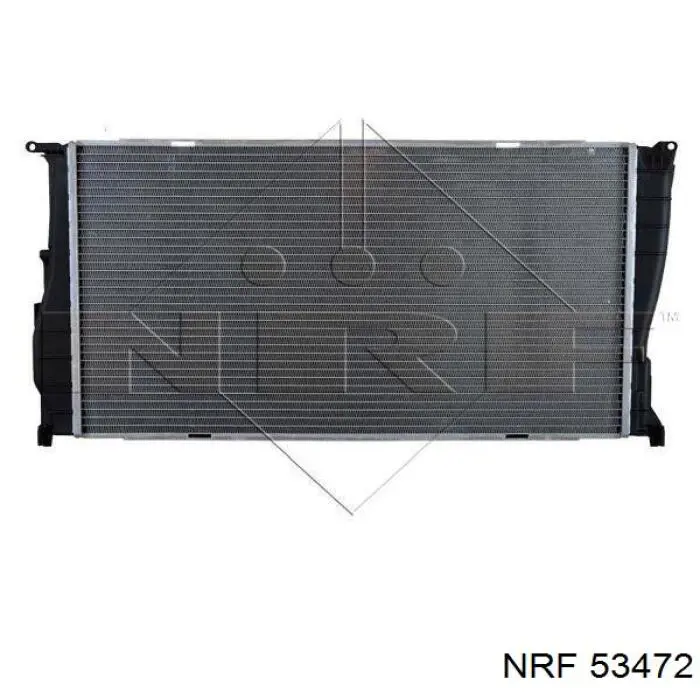 53472 NRF радіатор охолодження двигуна