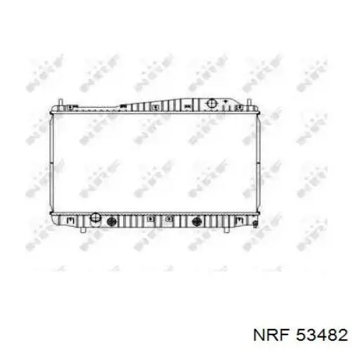 Радіатор основний NRF 53482 ціна, від 76.60 USD