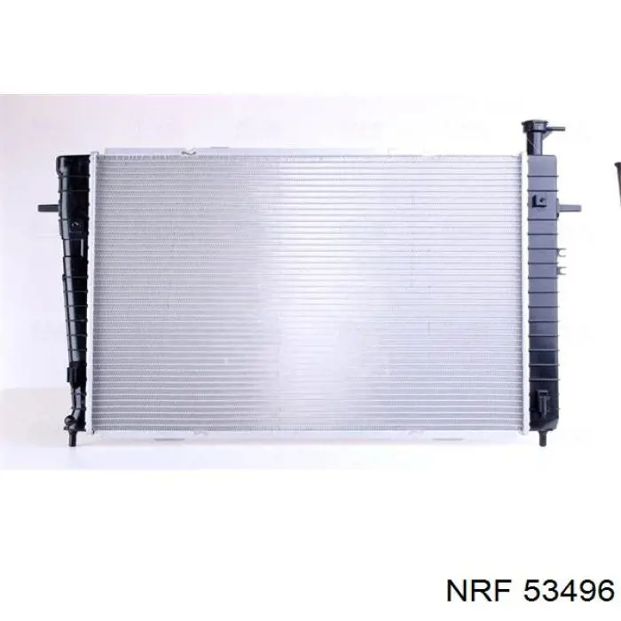 53496 NRF радіатор охолодження двигуна