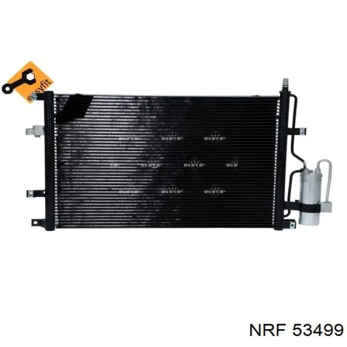 Радіатор основний NRF 53499 ціна, від 77.42 USD