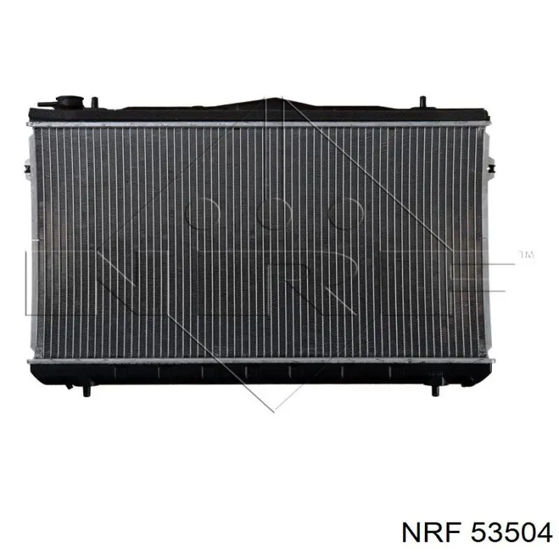 53504 NRF радіатор охолодження двигуна