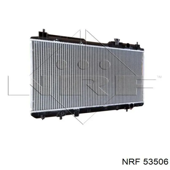 53506 NRF радіатор охолодження двигуна