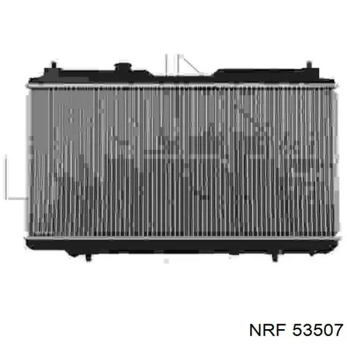 53507 NRF Радіатор охолодження двигуна