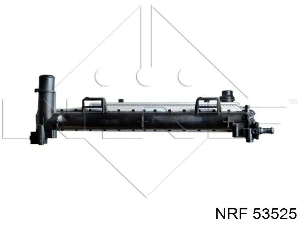 53525 NRF радіатор охолодження двигуна