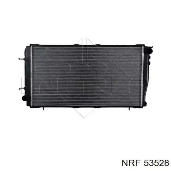 53528 NRF радіатор охолодження двигуна