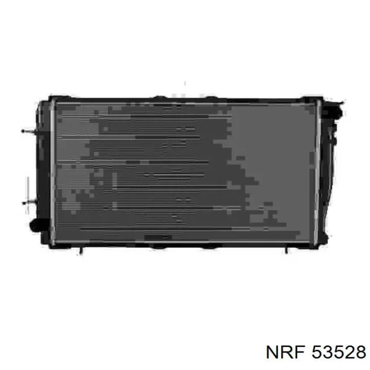 53528 NRF Радіатор охолодження двигуна