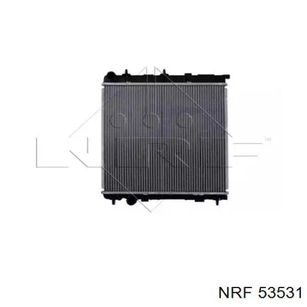 53531 NRF радіатор охолодження двигуна