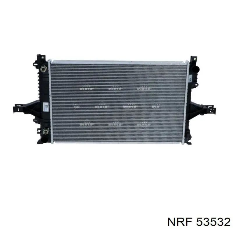 53532 NRF радіатор охолодження двигуна