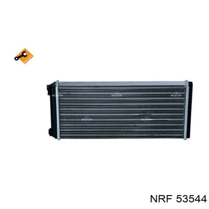 53544 NRF Радіатор опалювача салону