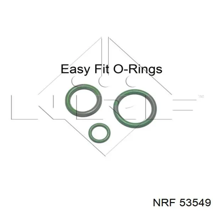 Радіатор пічки (обігрівача) NRF 53549 ціна, від 33.45 USD