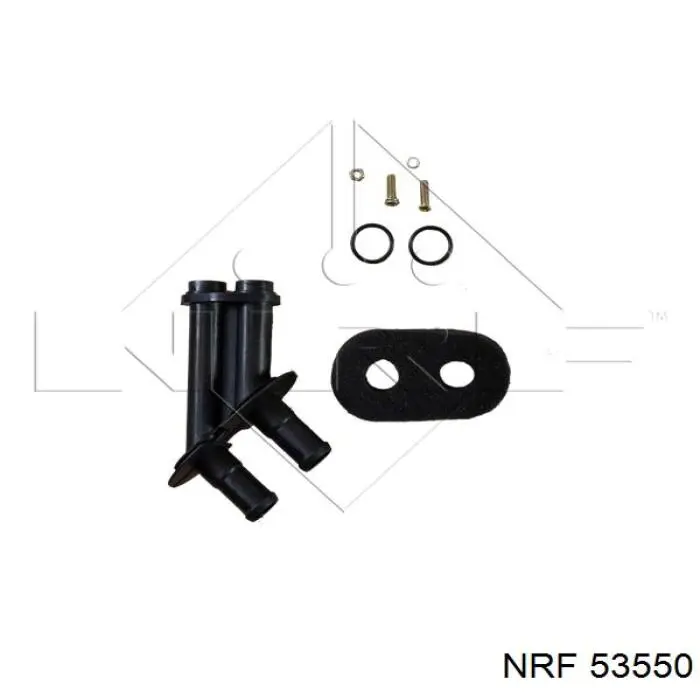 53550 NRF радіатор пічки (обігрівача)
