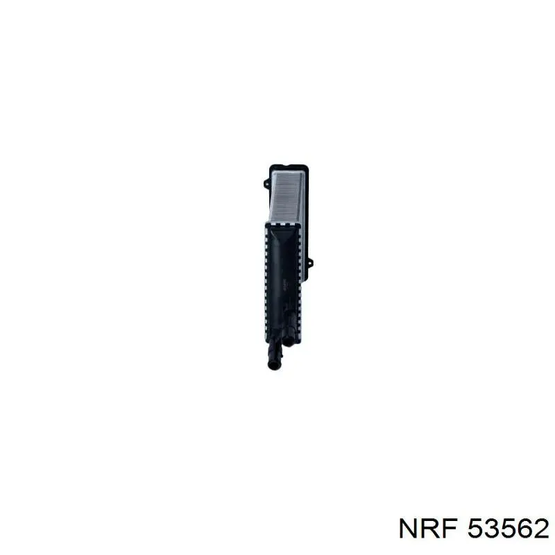 Радіатор пічки 53562 NRF