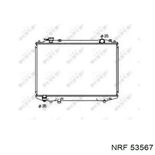 Радіатор охолодження Maxgear AC252190
