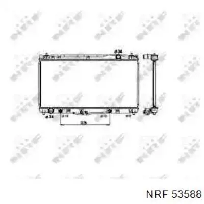 Купити R12104 Sato Tech Радіатор двигуна