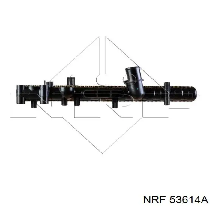 53614A NRF Радіатор охолодження двигуна