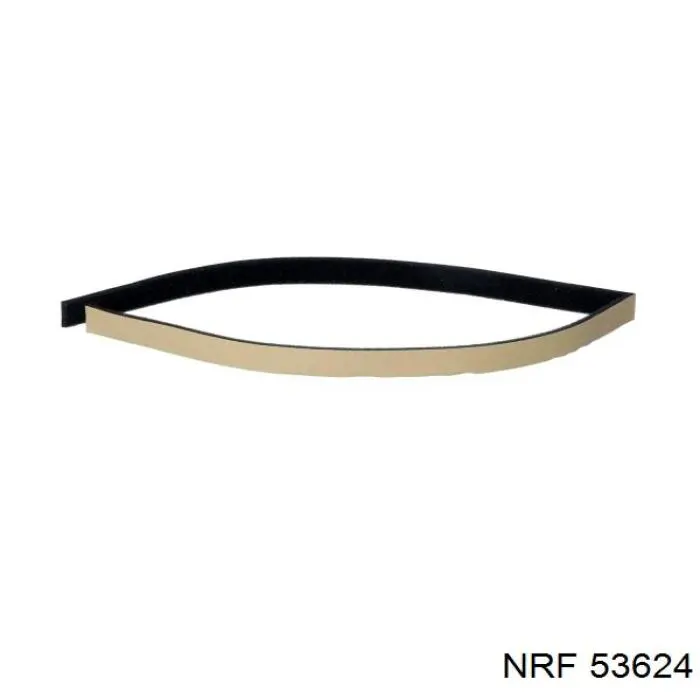 Радіатор пічки (обігрівача) NRF 53624 ціна, від 38.18 USD