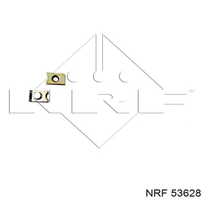 Радіатор основний NRF 53628 ціна, від 59.57 USD