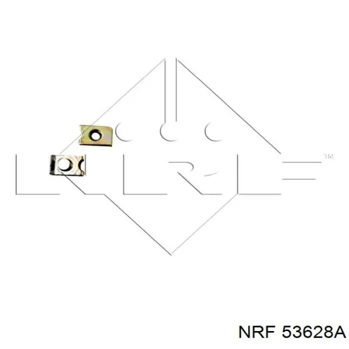 Радіатор 53628A NRF