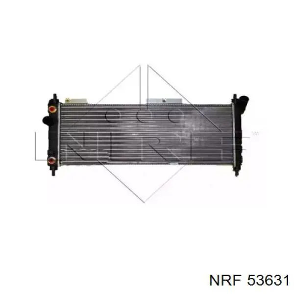 53631 NRF радіатор охолодження двигуна