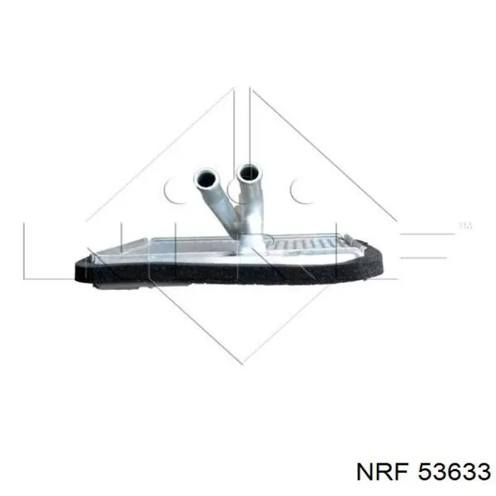 53633 NRF радіатор пічки (обігрівача)