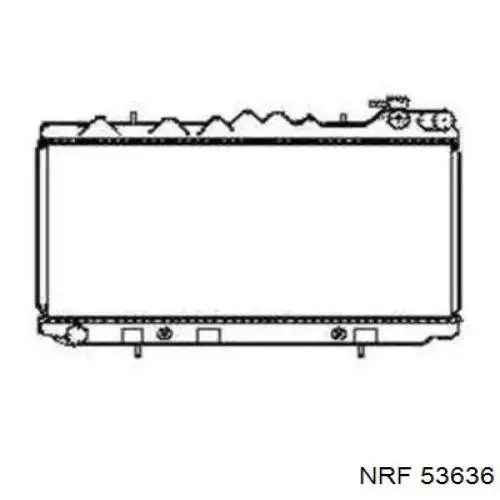 Радіатор основний Nissan/Infiniti 2146071J20 ціна, від 613.45 USD