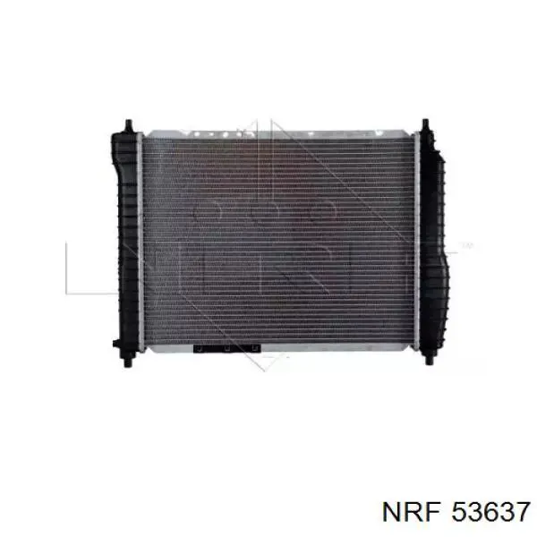 53637 NRF Радіатор охолодження двигуна