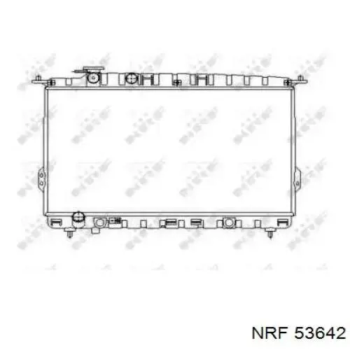 Купити 53642 NRF Радіатор двигуна