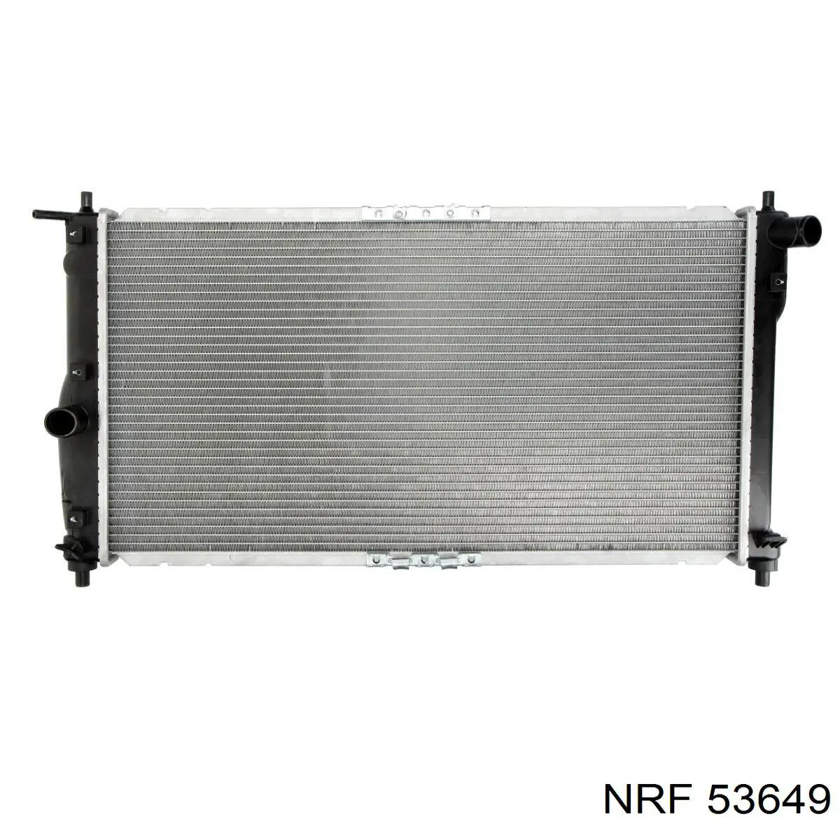 53649 NRF радіатор охолодження двигуна