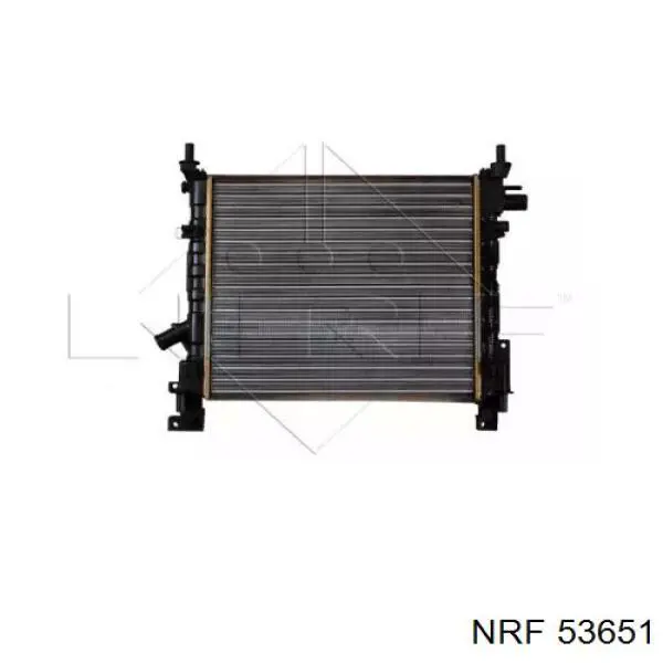 53651 NRF радіатор охолодження двигуна