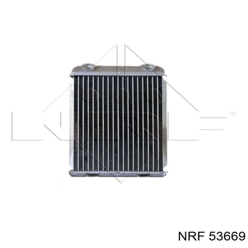 53669 NRF радіатор пічки (обігрівача)