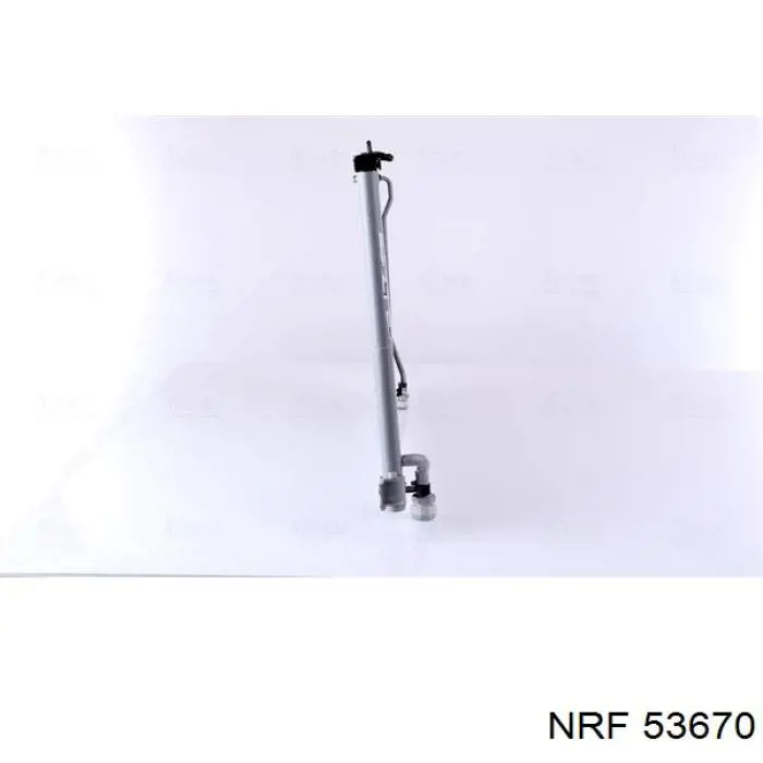 53670 NRF радіатор пічки (обігрівача)