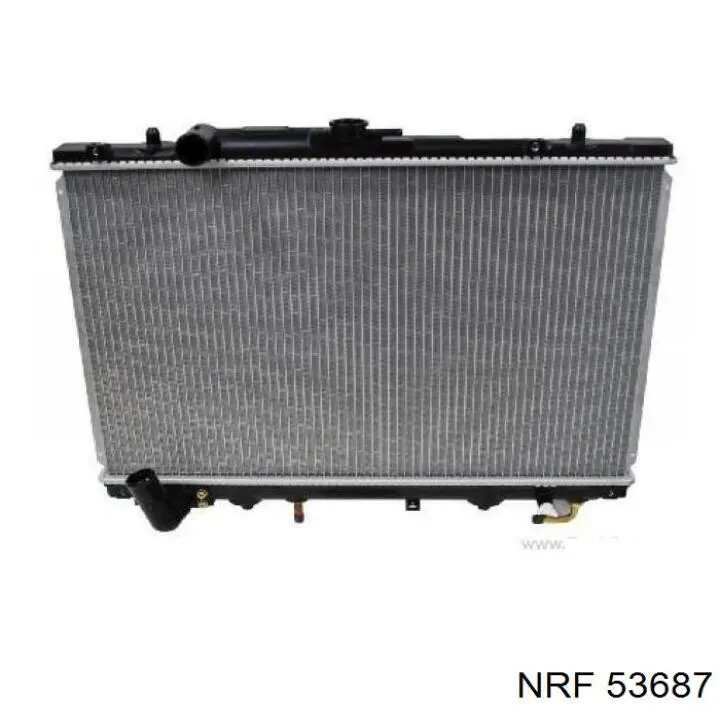 53687 NRF радіатор охолодження двигуна