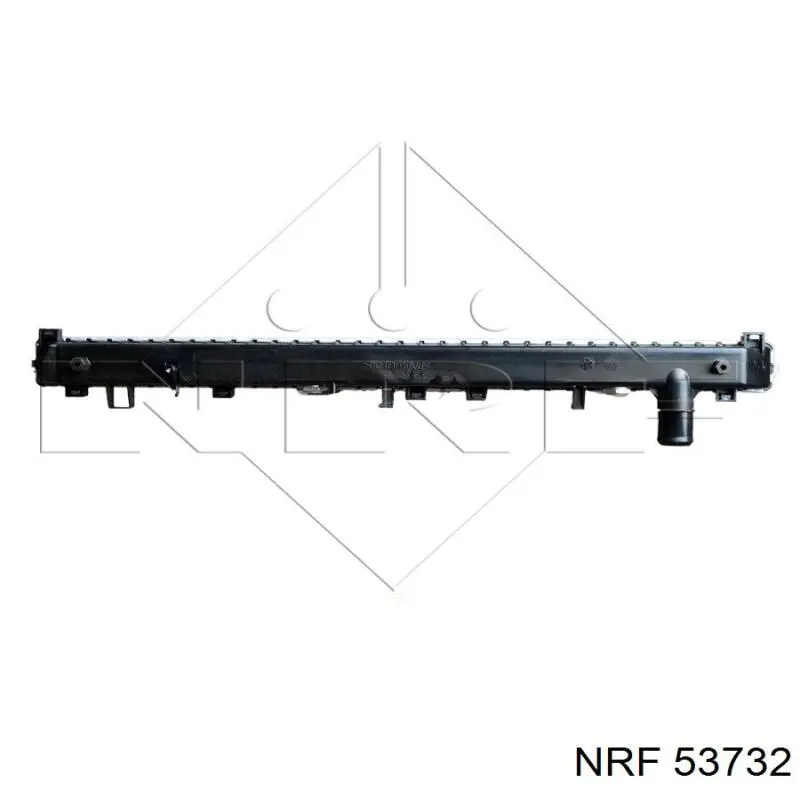 53732 NRF радіатор охолодження двигуна
