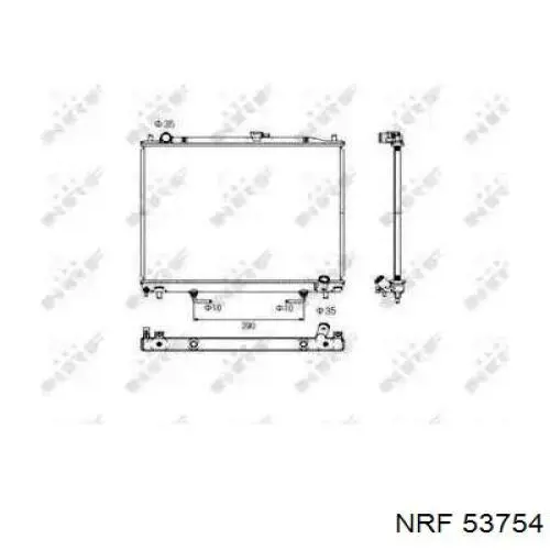 Радіатор основний FPS FP48A1373 ціна, від 63.42 USD