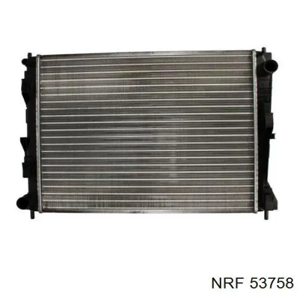 53758 NRF радіатор охолодження двигуна