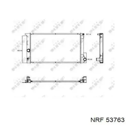 Радіатор основний NRF 53763 ціна, від 75.53 USD