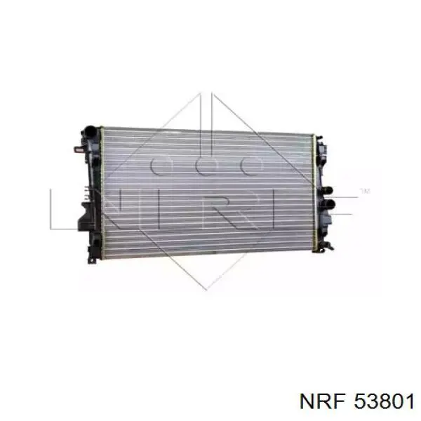 Купити 53801 NRF Радіатор двигуна